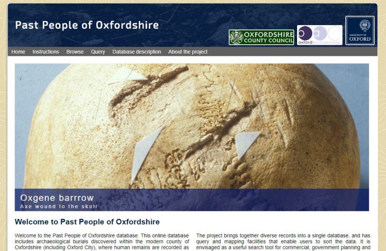 Read more about the article Past People of Oxfordshire